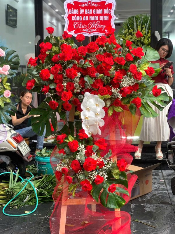 hoa khai trương tại nam định